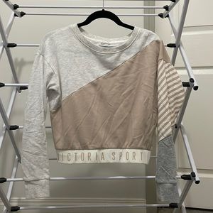 Victoria secret sport cropped sweater